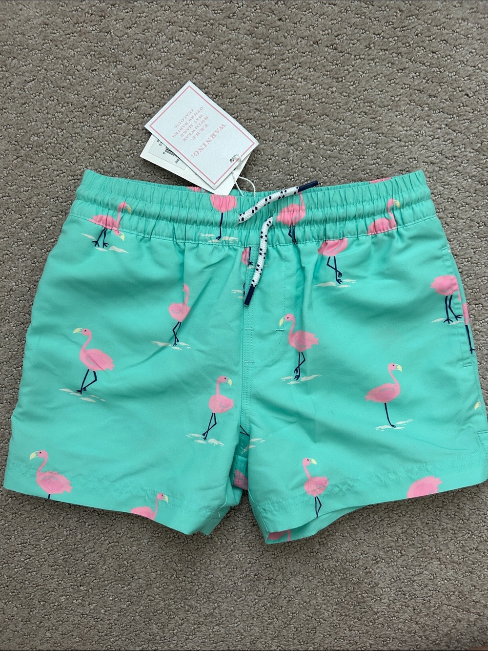 NWT Beaufort Bonnet Flamingo Tortola Swim Trunks